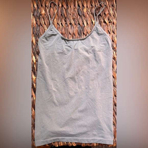 Ladies Banana Republic Vintage Distressed Blue Gray Stretch Cami - Picture 1 of 9